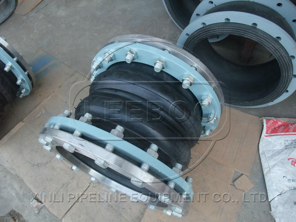 鑫利工程專(zhuān)用雙球體單球體橡膠接頭